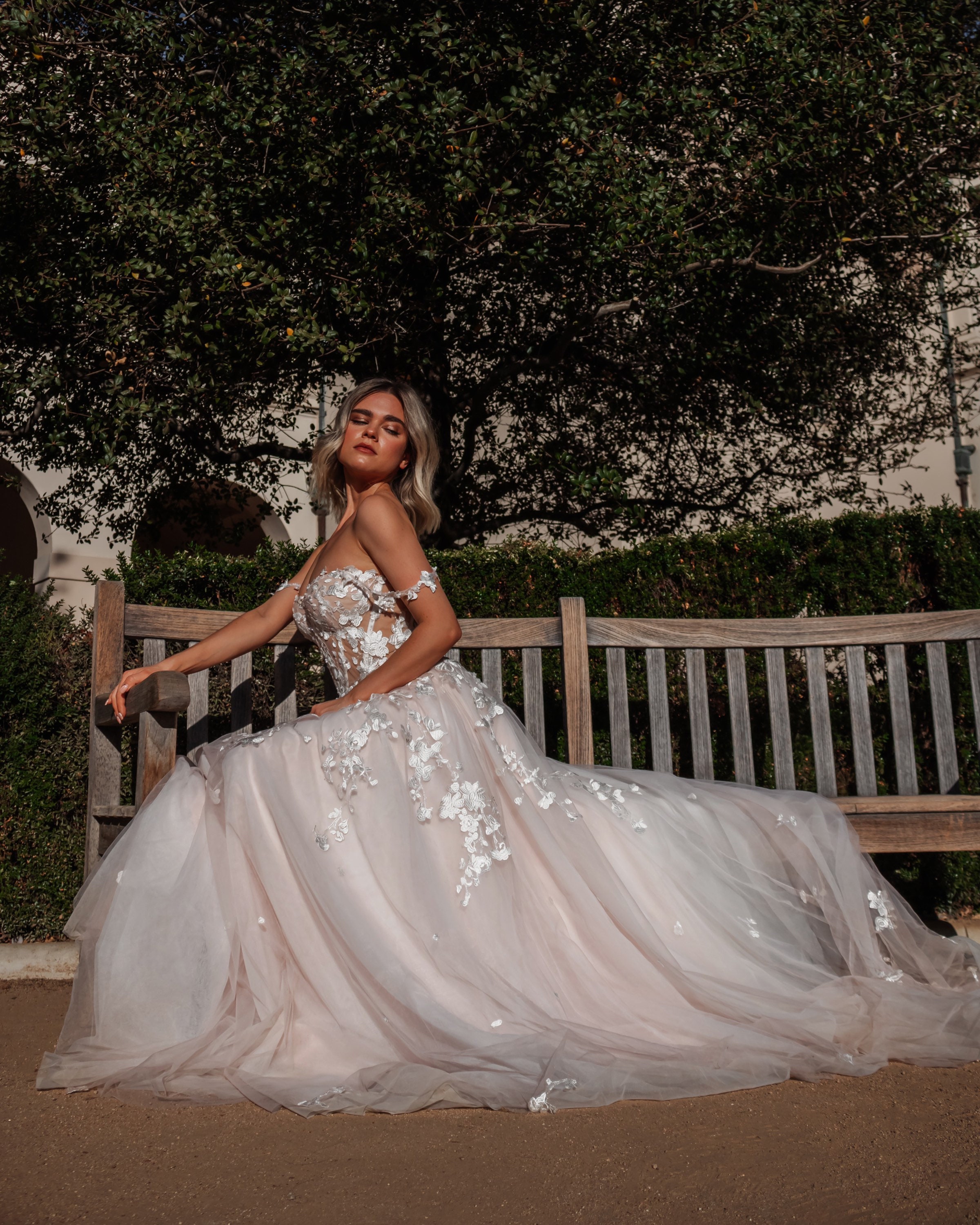 Gracewedding Dress, Spaghetti Straps Bridal Gown,lase Appliqué
