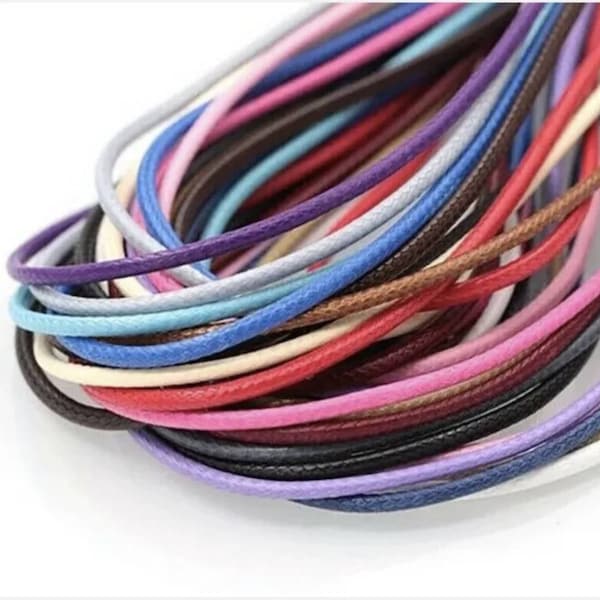 Leather Cord Necklace Etsy