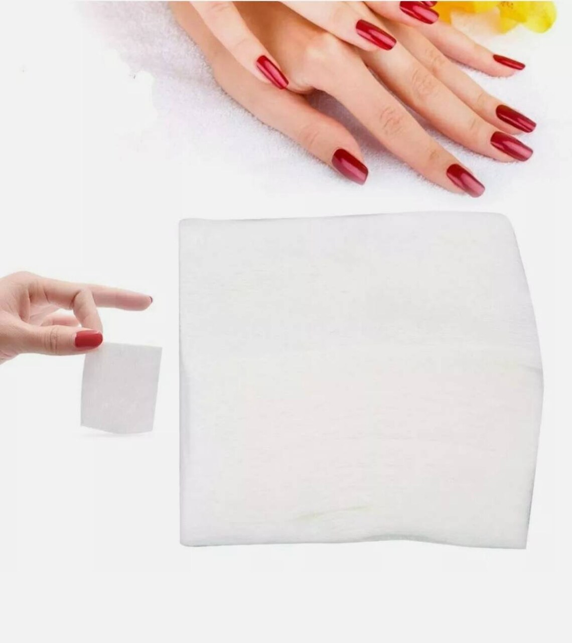 100 X Nail Soft Wipes Art Gel Acrylic Polish Remover Pedicure | Etsy