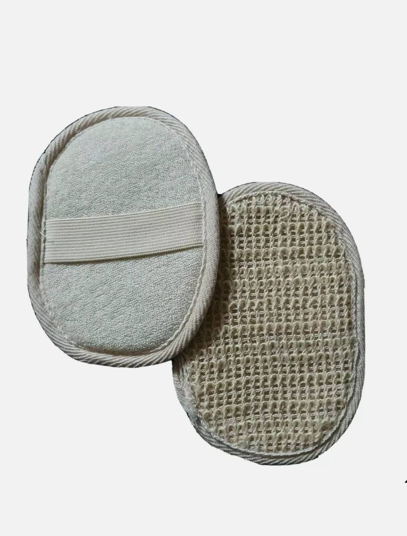 Loofah Body Scrub Pad Gentle Skin Exfoliating Bath Shower Etsy