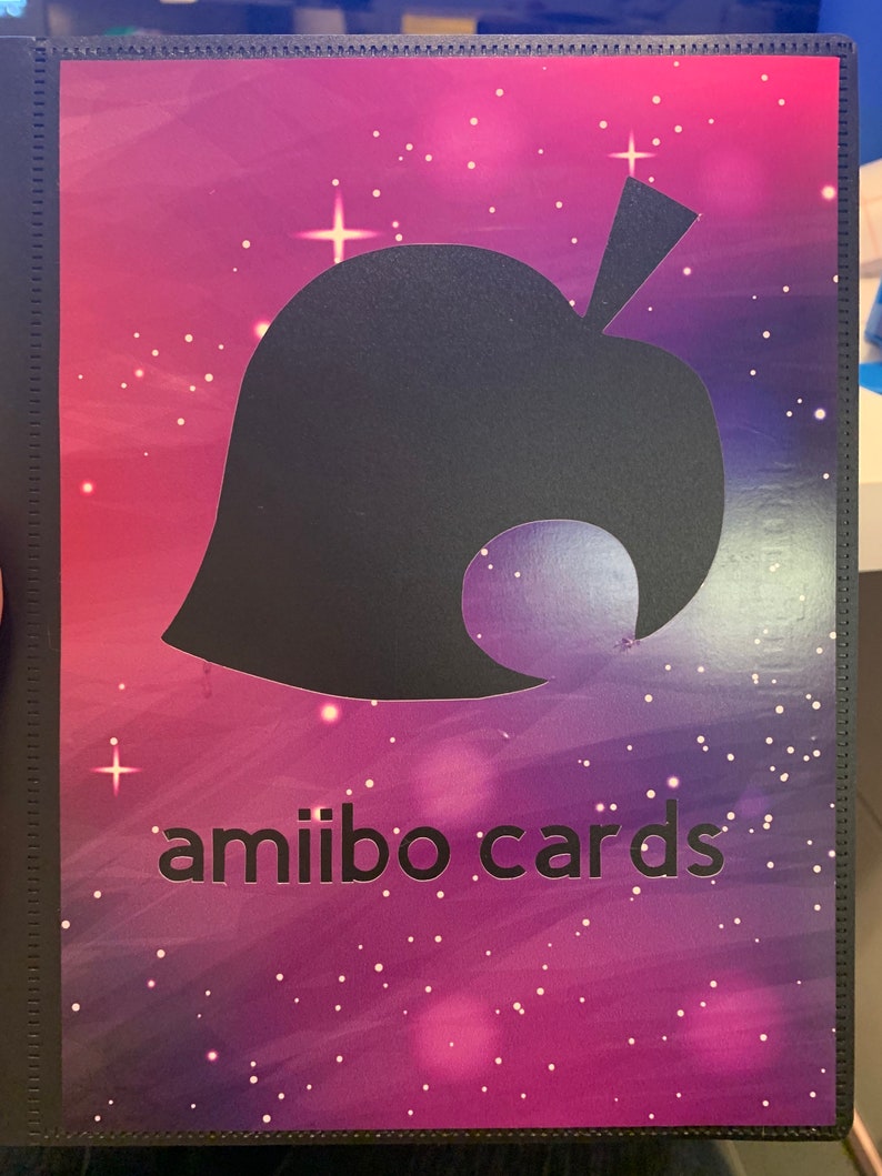 Nintendo Animal Crossings Amiibo Card Holder Folio Binder Etsy