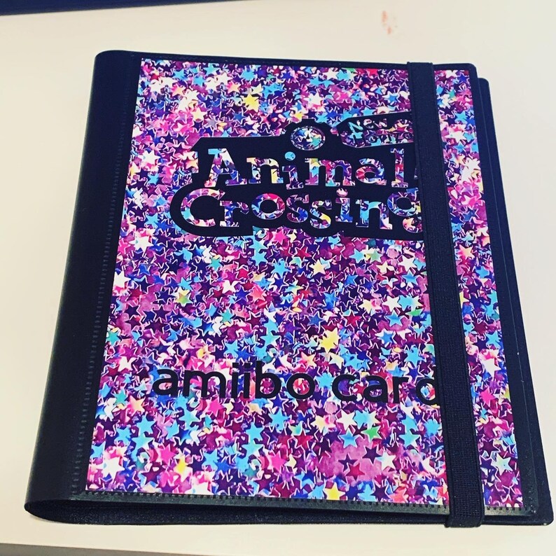 Nintendo Animal Crossings Amiibo Card Holder Folio Binder Etsy