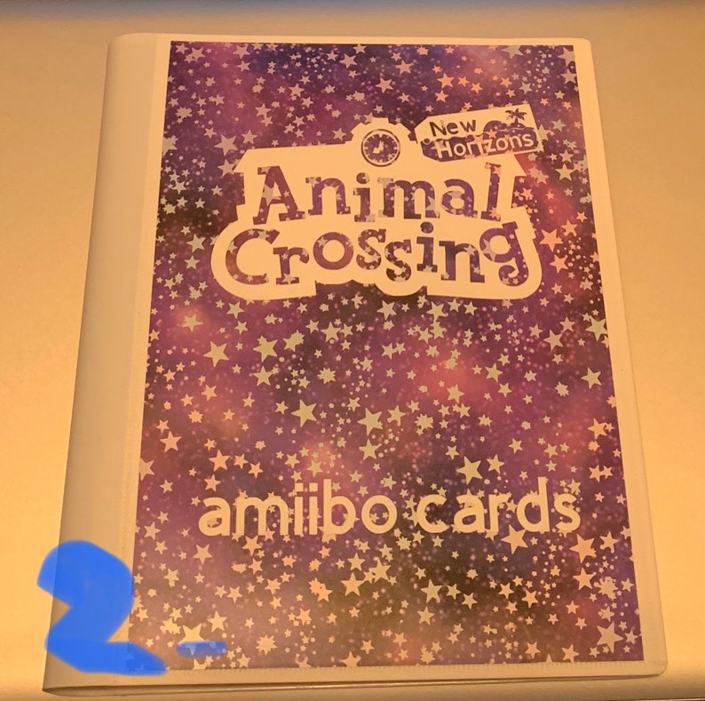 Nintendo Animal Crossings Amiibo Card Holder Folio Binder Etsy