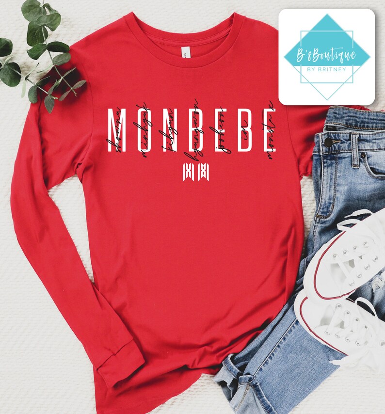 Long Sleeve T-Shirt Monbebe Monsta X Kpop