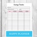 Happy Planner Classic Savings Tracker Save Money Tracker Budget Tracker ...