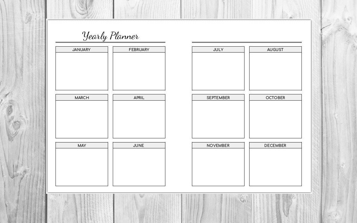 Micro Bundle Printable Planners-instant Download - Etsy