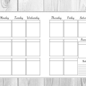 Micro Bundle Printable Planners-instant Download - Etsy