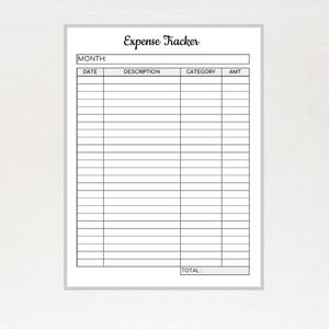 B6 TN Finance Planner Bundle Printable Savings Tracker Budget Planner ...