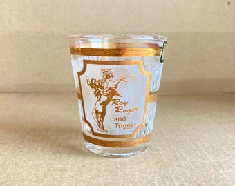 1950年代のヴィンテージ ロイ・ロジャースカップ ロデオ カウボーイ