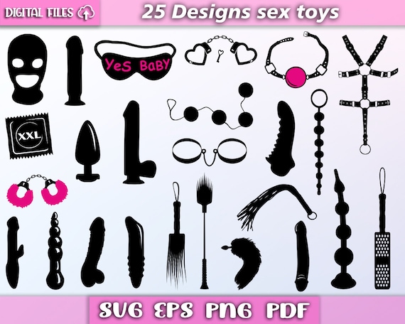 Bundle Sex Toys Svg/ Sex Svg/ Sex Toys Svg/ Bdsm Svg/ Fetish/ Sex  Silhouette/ Mask Svg/ Erotic Svg/ Sexy Svg/ Role Playing 