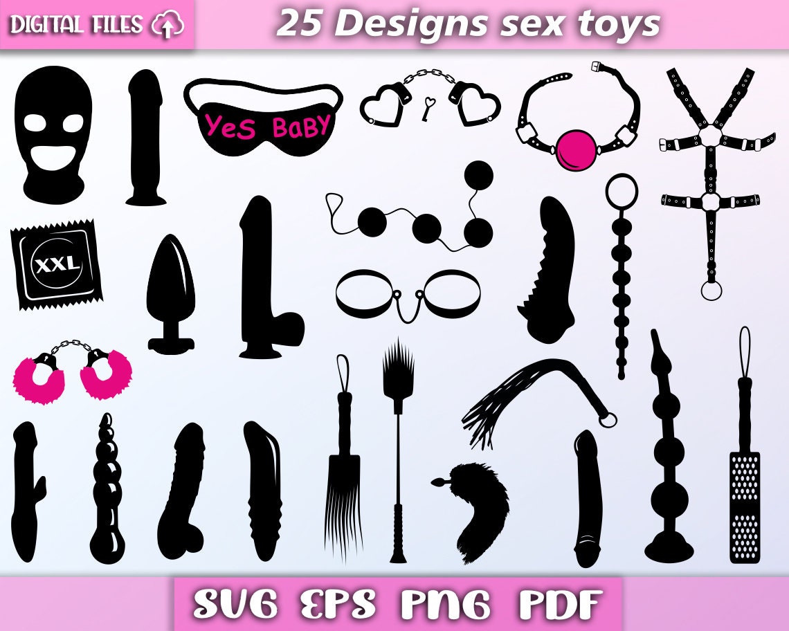Bundle Sex Toys Svg/ Sex Svg/ Sex Toys Svg/ Bdsm Svg/ Fetish/ pic