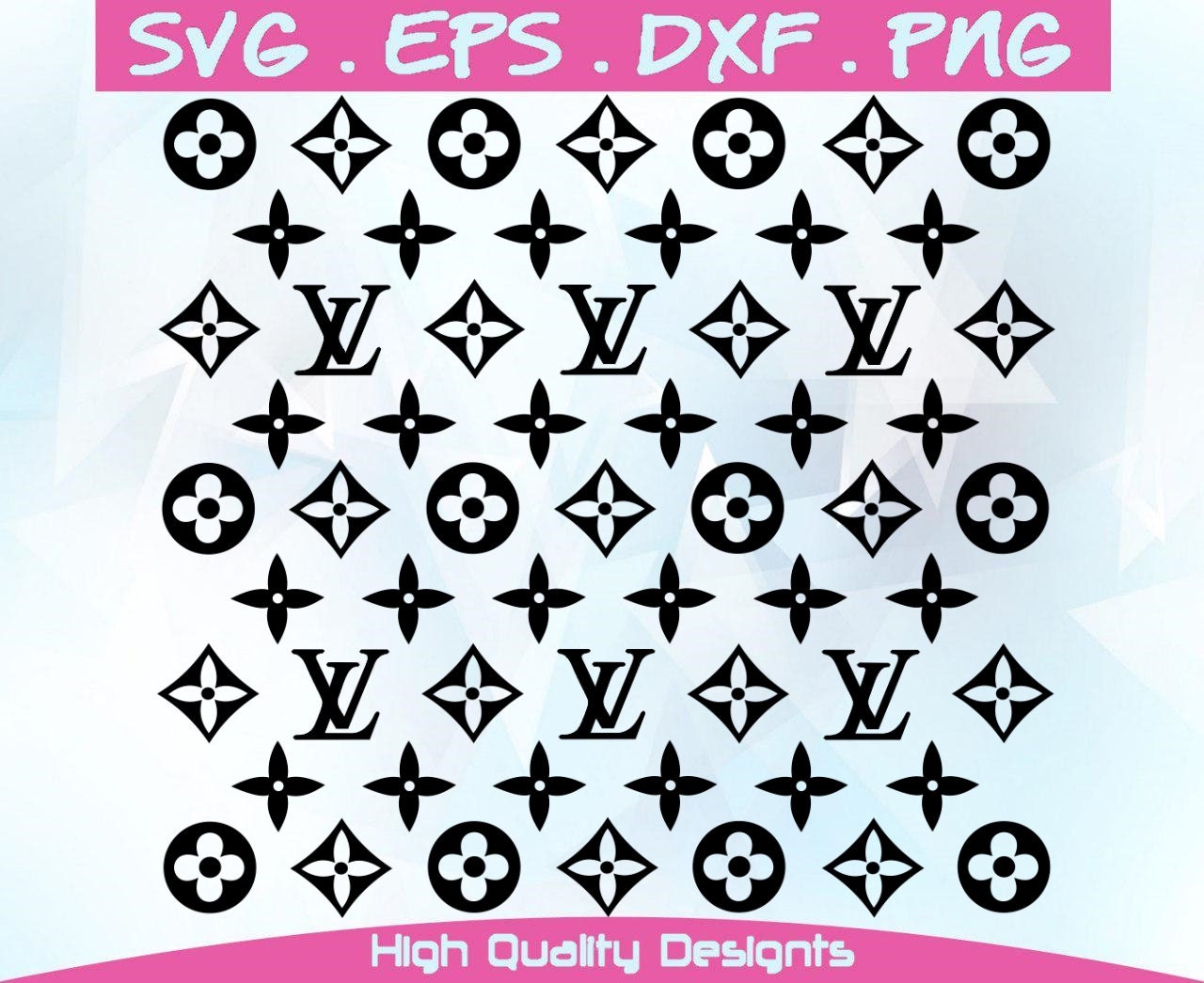 INSPIRED BY Louis vuitton Svg Dxf Eps Png Cut File | Etsy