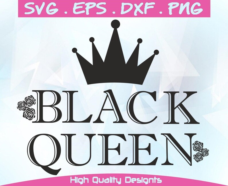 Download Black queen svg Queen svg black svg Dxfepspngsvg black | Etsy