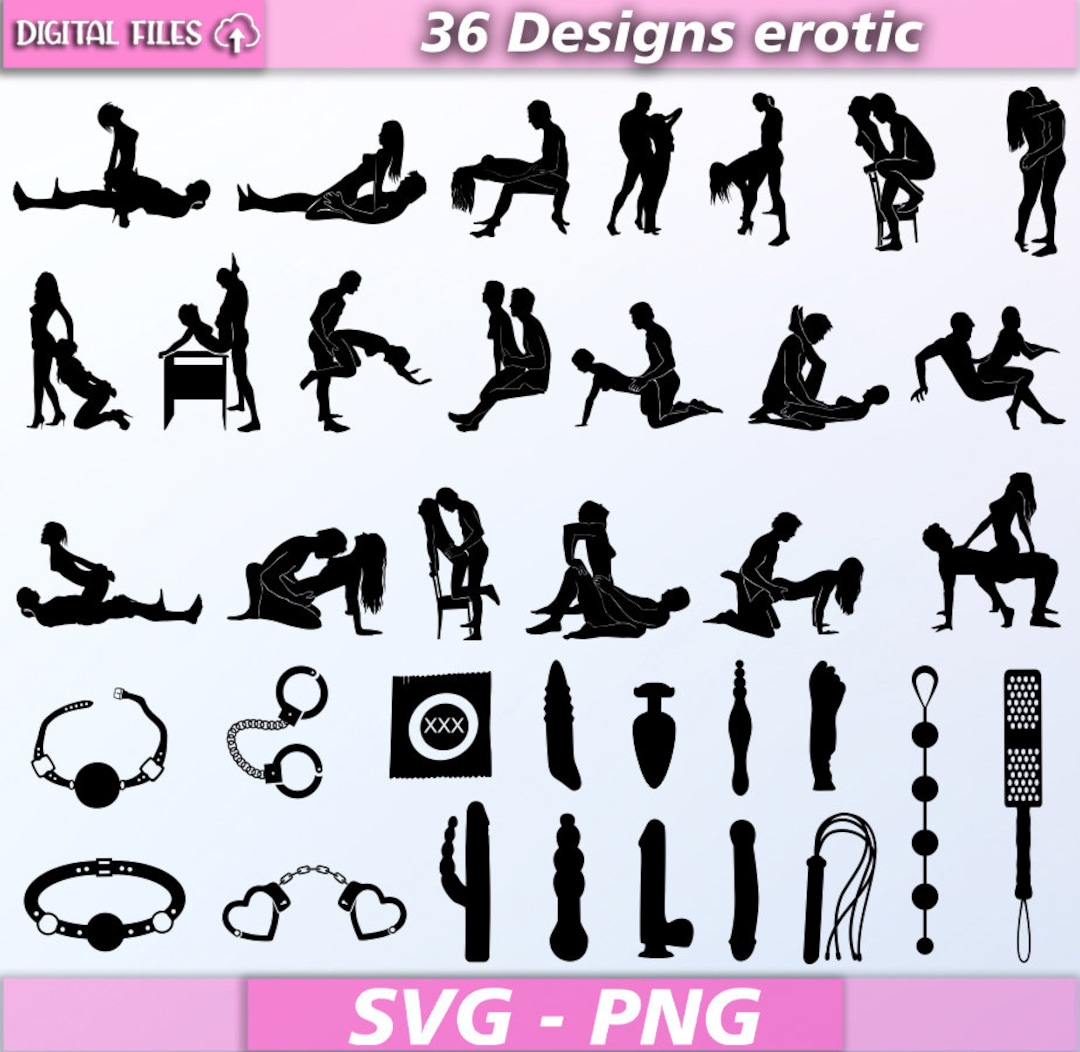 Sex Poses Svg/ Adult Toys Svg/ Sexual Positions Silhouette/ Poses Svg/  Couples Poses Svg/ Adult Poses/erotic Svg Clipart