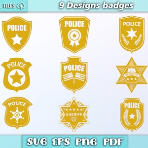 Badges svg/ police badges svg/ police svg/ police badge/ policeman/ police departament/ police shields svg/officer svg