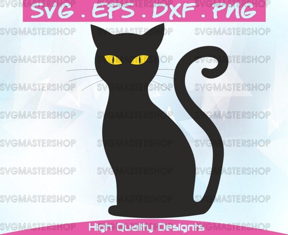 Download Cat Svg File Kitten Svg Png Eps Dxf Files Cat Clipart Etsy PSD Mockup Templates
