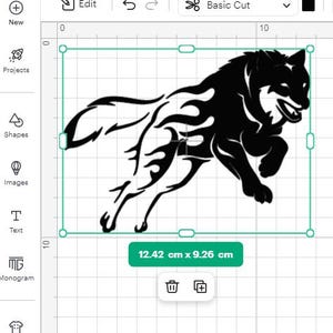 Wilk SVG, Wilk Clipart, Sylwetka Wilka SVG, Sylwetka Wilka, Wektor Wilka, Wilk, eps, pdf, svg, png, grafika wilka, pobieranie cyfrowe zdjęcie 3