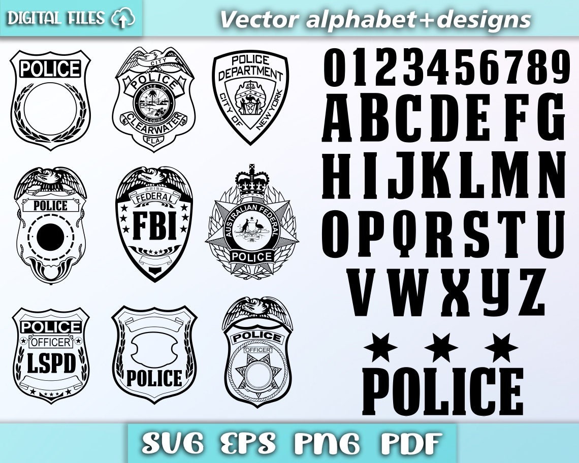 US Police Department Iron on and Velcro Patches, Police Patch, Police  Officer Patches, Cop, Policeman Patches for Jackets, T-shirts, Masks 