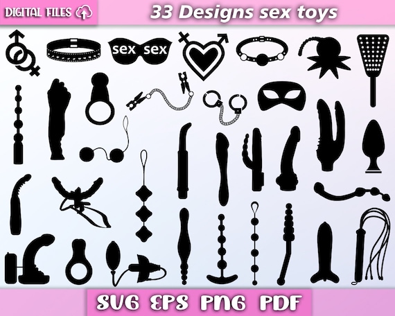 Paquete de juguetes eróticos svg/ juguetes sexuales svg/ bdsm vector/  fetiche/ silueta de juguetes sexuales/ svg erótico/ juego de rol/ sexy svg/  eps/pdf/png/svg -  México