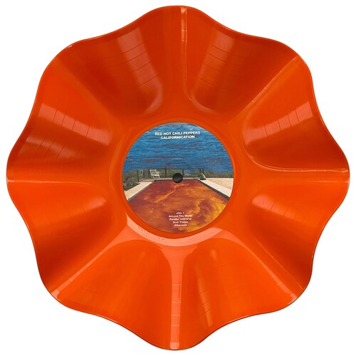 Red Hot Chili Peppers Californication Record Bowl ORANGE - Etsy