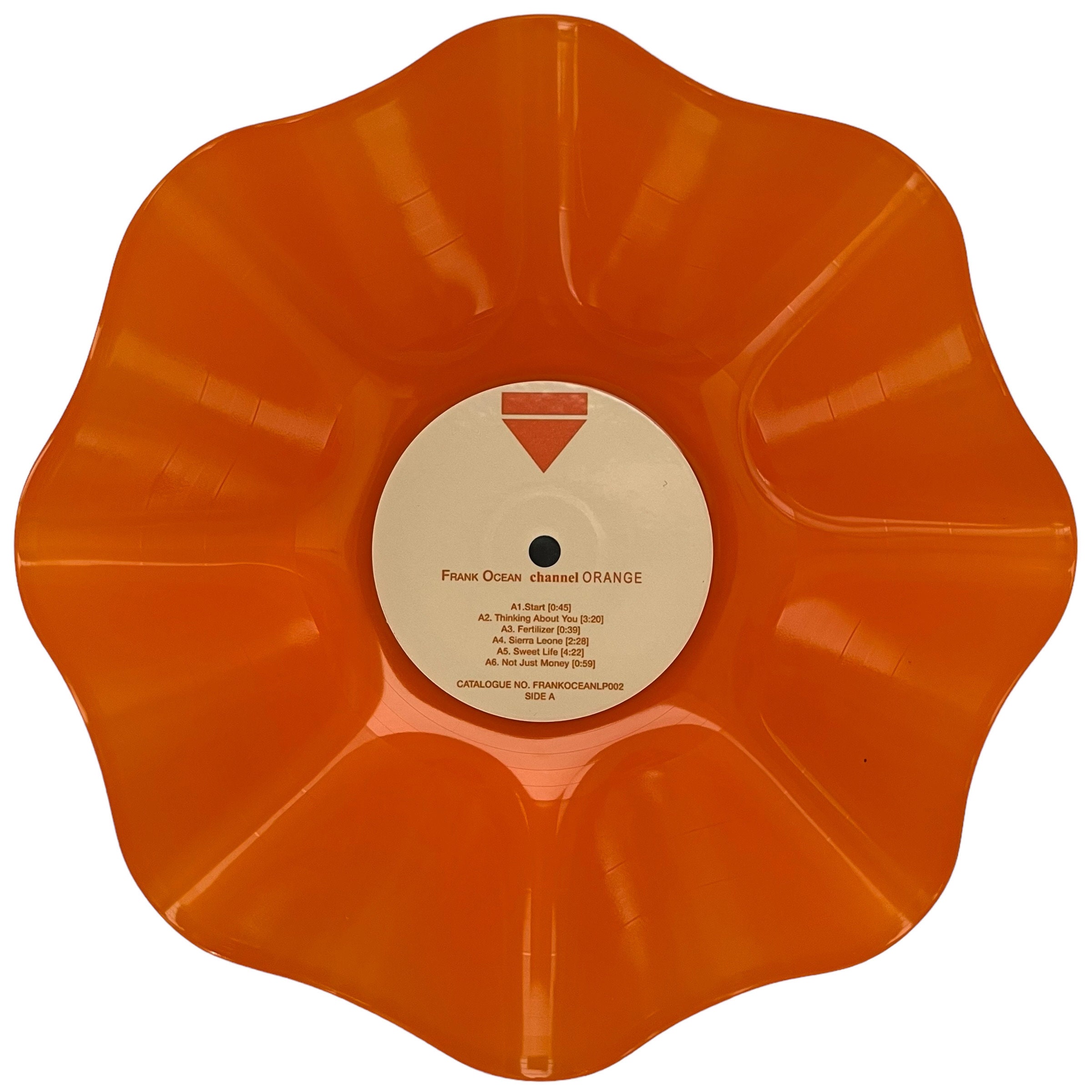 Frank Ocean Channel Orange Record Bowl TRANSLUCENT ORANGE 
