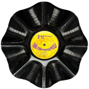 The Jimi Hendrix Experience - Are You Experienced? [BLACK 12" VINYL] Retro Record Bowl / Wall Decor