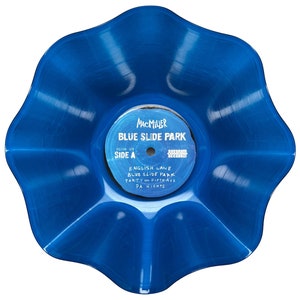 Mac Miller - Blue Slide Park Record Bowl [TRANSLUCENT BLUE 12" VINYL] Retro Record Bowl / Wall Decor