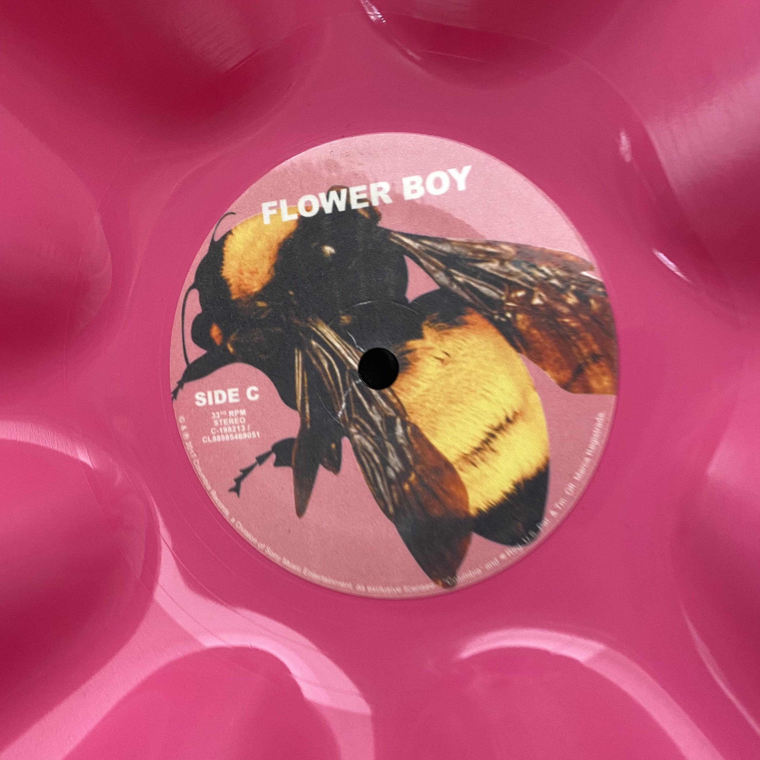 Tyler The Creator Flower Boy LP PINK VINYL Record Bowl Etsy