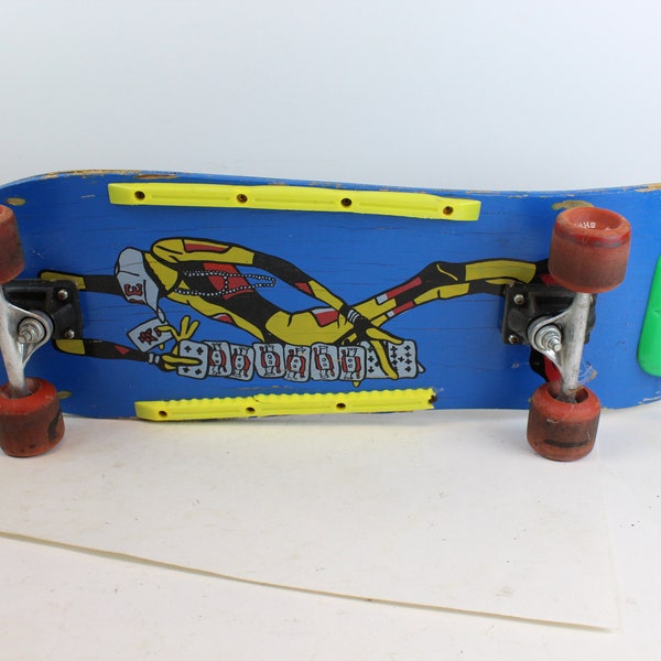 Vintage Skateboard 80s KNOCK OFF Powell Peralta Ray Barbee board deck Vision wheels