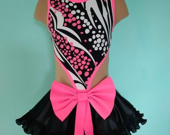 Jazz, tap, musical theater, swing dance costume, one piece, size Child 10