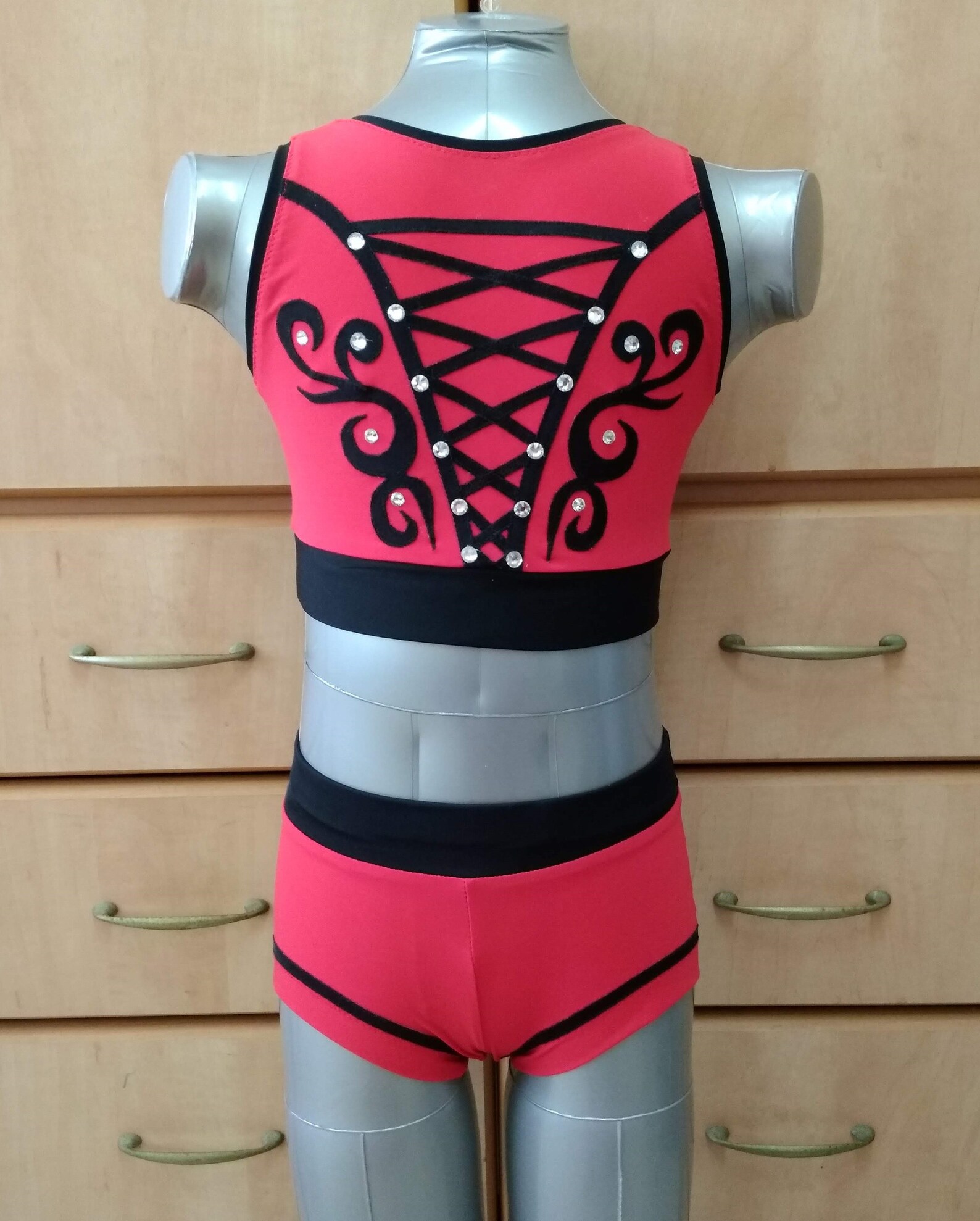 2 piece dance set for 678 years old girl dancewear dance Etsy