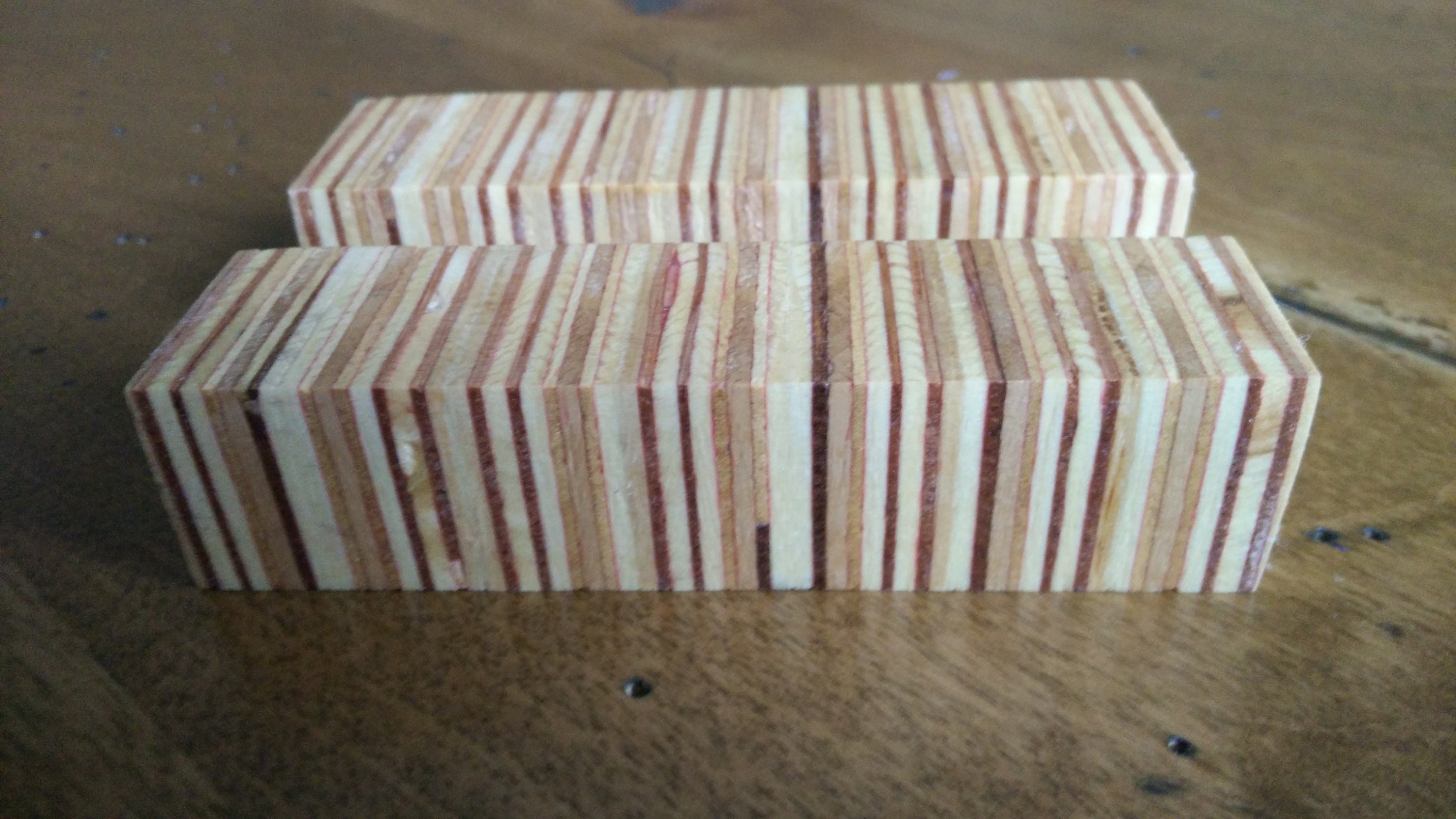 Retro Reclaimed Plywood Business Card Holder Etsy