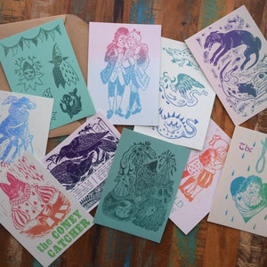 Selezione di cartoline (10 cartoline)