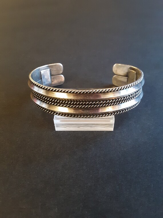 Vintage Sterling Silver Arrow Jewelry Products Cuff Bracelet Fred 