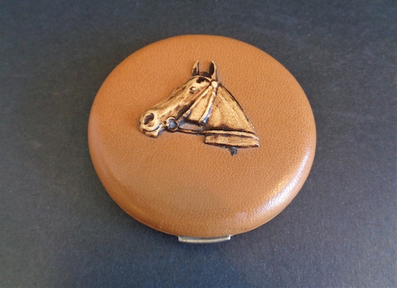 Unusual Vintage 1940's Mavco Compact with a Horse… - image 2