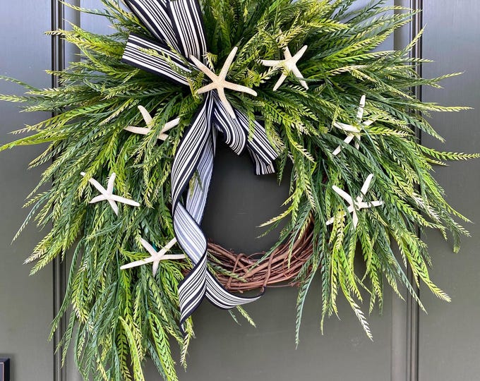 Oyster Shell Wreath - Etsy