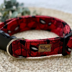 Spider-Man Dog Collar - DC comic - Spider-Man - Dog Collar - Cat Collar - DigityDogCollars - BKpaws&Co