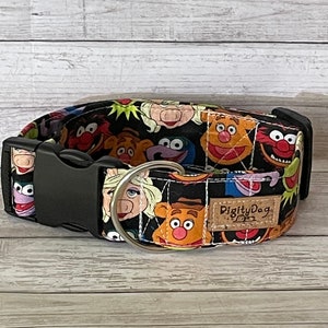 Muppet Dog Collar, Dog Collar, Pet Collar, Martingale Collar, DigityDogCollars