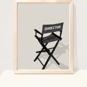 The Director&#39;s Chair Art Print