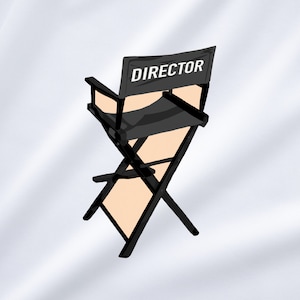 Directors Chair Sticker