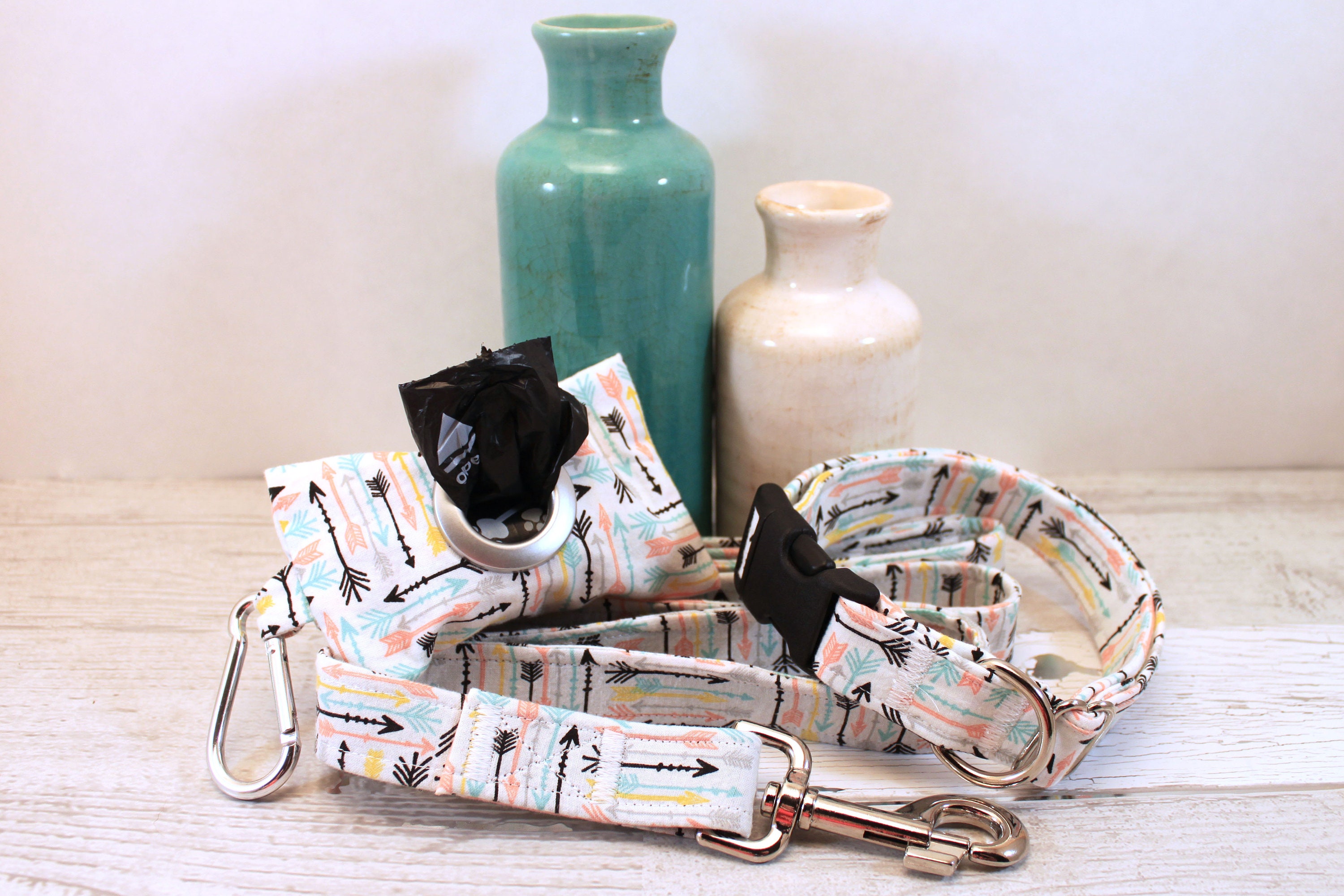 cute dog collar and leash sets