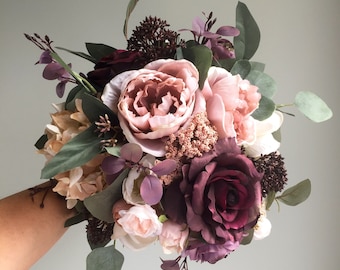 fall wedding bouquet etsy