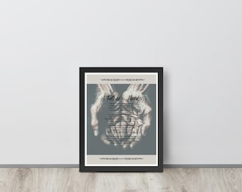 Father's Hands Poem Art: Inspirational Dad Gift (Digital Download)