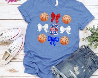 KU Jayhawks Watercolor Basketball PNG Bundle (Digital Download)