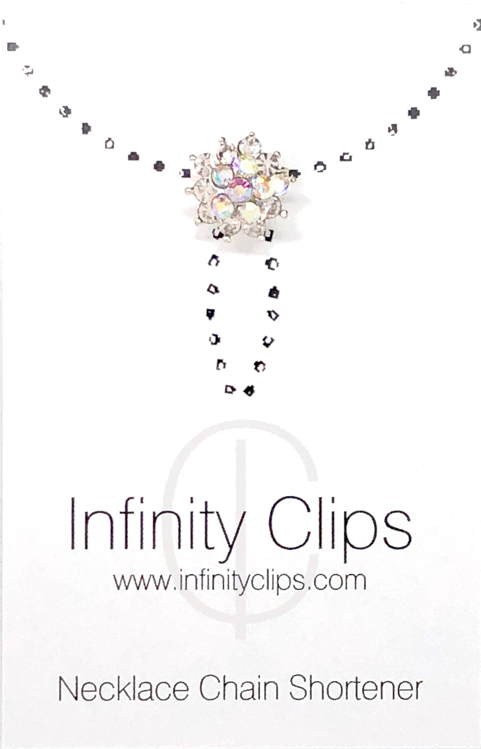 Infinity Clips Necklace Shortener Chain Shortener Clasp for Etsy