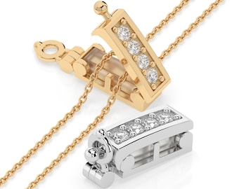 Infinity Clips- 2 Stück Kleine Klassische Halsketten Verkürzer Set mit Sicherheitsverschluss, Kettenverkürzer, Verschluss für Halskette (Silber/Gold)