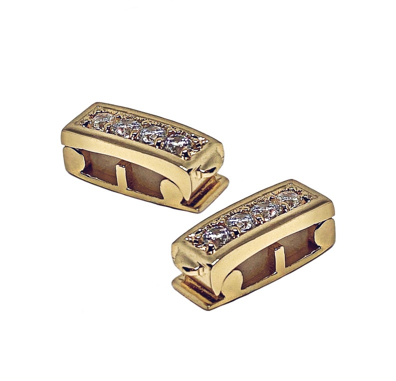 Infinity Clips Necklace Shortener 2piece Set Chain Etsy