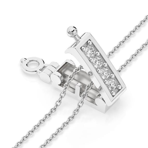Infinity Clips- Small Classic Silver Necklace Shortener With