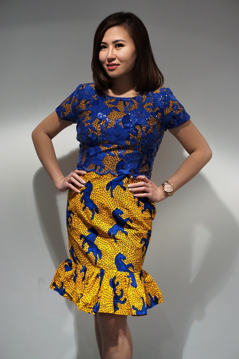 Lace African Dresses