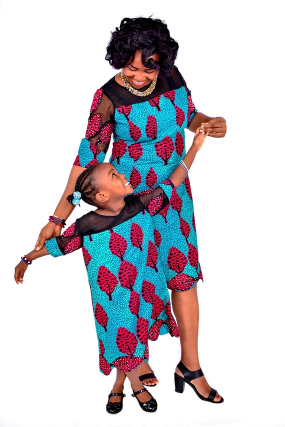 Oken Mummy Me Mummy And Me Dress Ankara Maxi Dress Kid Etsy